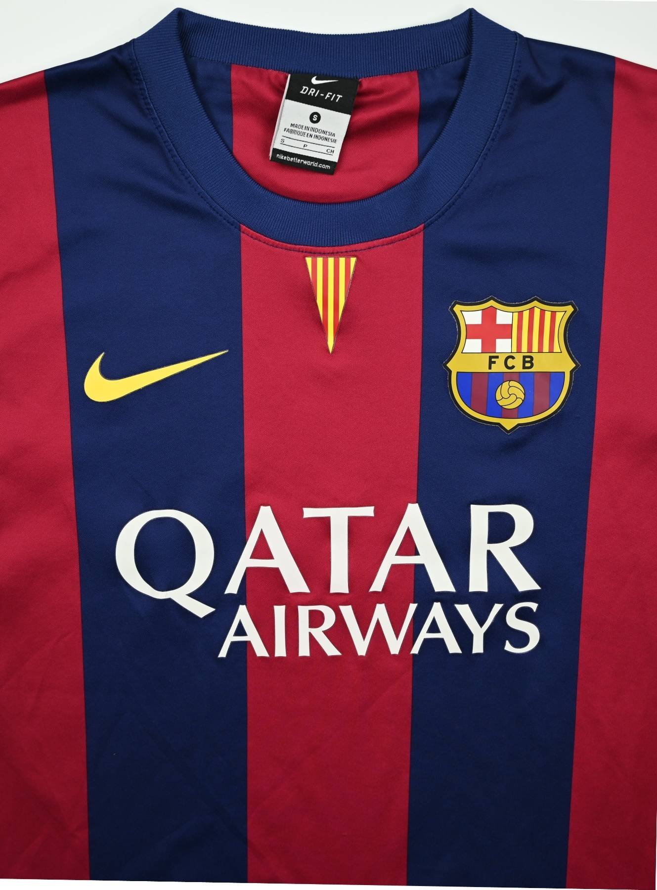 2014-15 FC BARCELONA BASIC SHIRT S Football / Soccer \ European Clubs ...