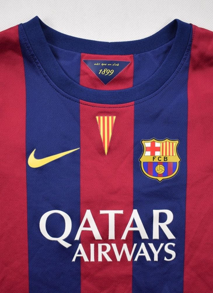 2014-15 MESSI Retro Vintage FC Barcelona Home Shirt