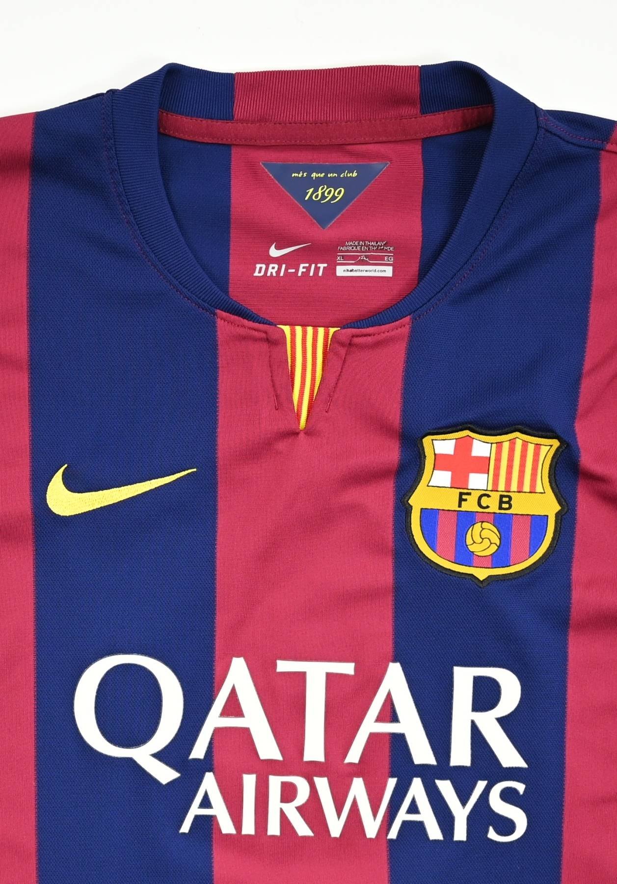 2014-15 FC BARCELONA SHIRT XL Football / Soccer \ European Clubs ...