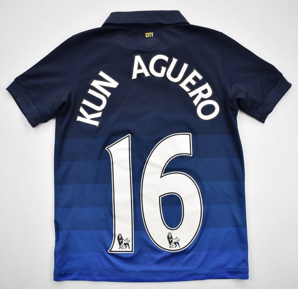 2021 15 MANCHESTER CITY KUN AGUERO SHIRT  M BOYS 