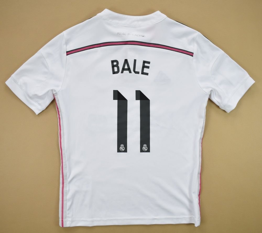 2014-15 REAL MADRID *BALE* SHIRT XS. BOYS Football Soccer \ European \ Spanish Clubs \ Real Madrid |