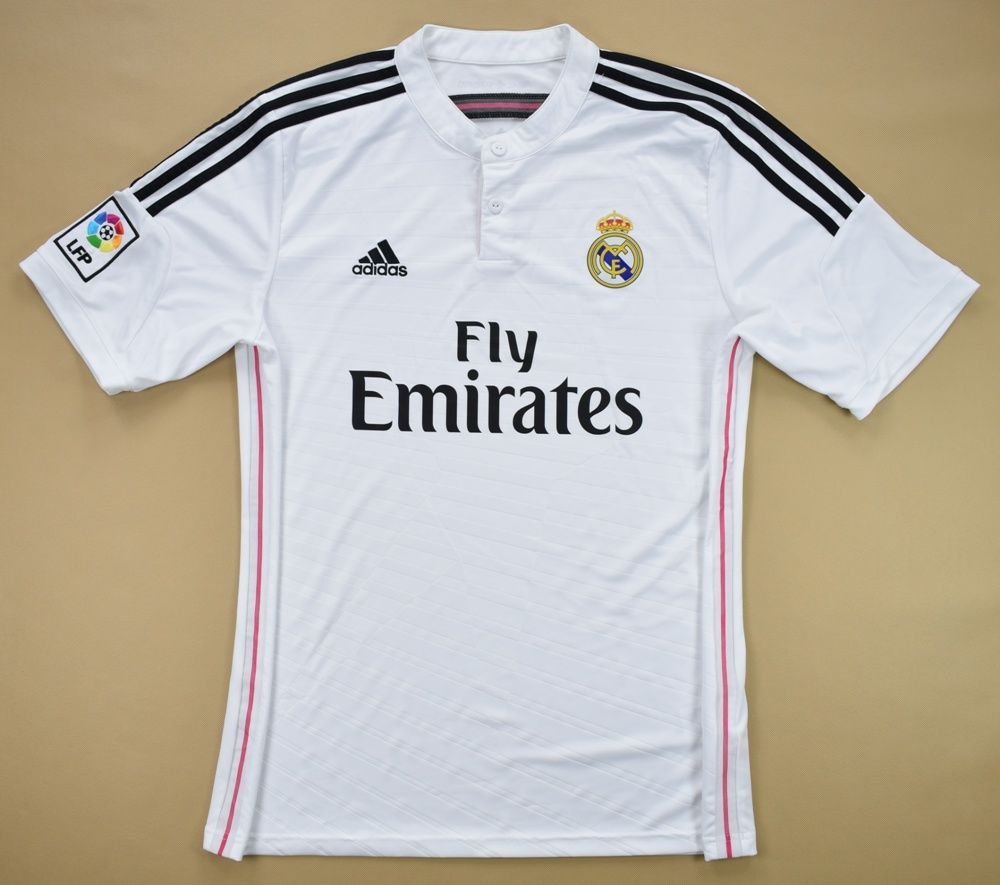 2014-15 REAL MADRID SHIRT L Football / Soccer \ European Clubs ...