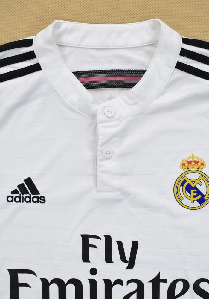 SPANISH LA LIGA REAL MADRID 2014-2015 UEFA SUPER CUP & FIFA CLUB WORLD –  vintage soccer jersey