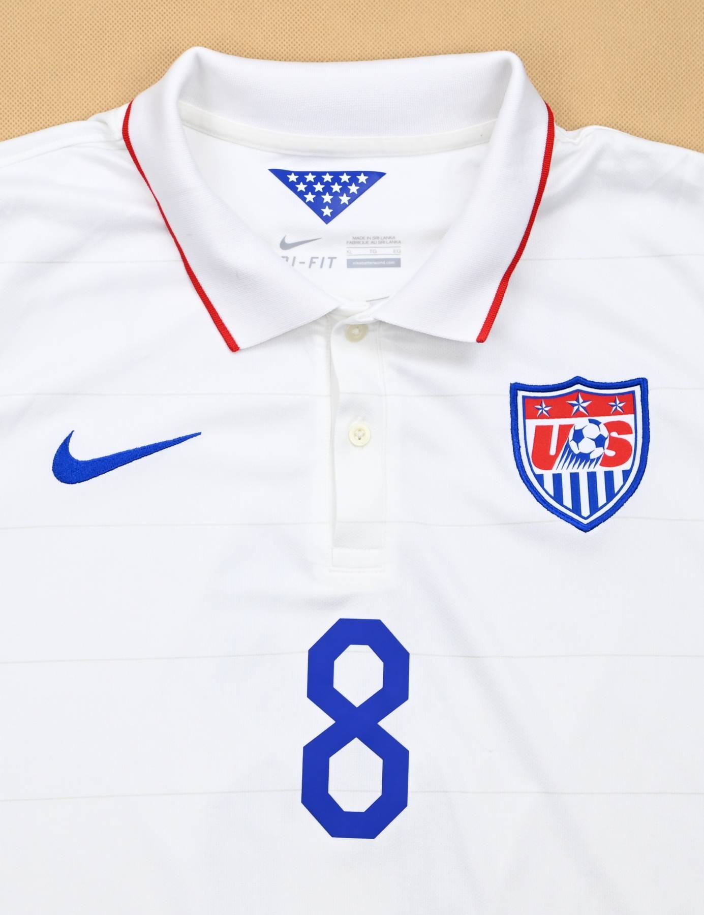 USA 2016 Home Shirt #8 Clint Dempsey - Online Shop From Footuni Japan
