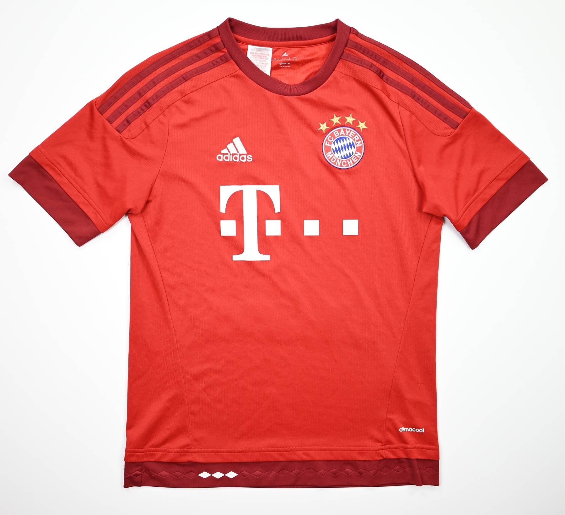 2015-16 BAYERN MUNCHEN *LEWANDOWSKI* SHIRT XL. BOYS Football / Soccer ...