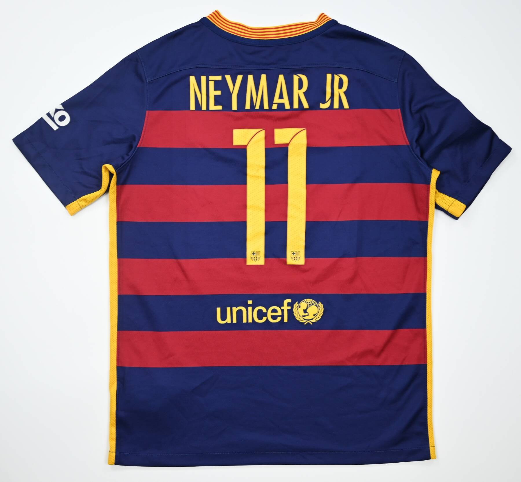 Fc Barcelone Echarpe Barça NEYMAR Jr - Collection Officielle Taille 140