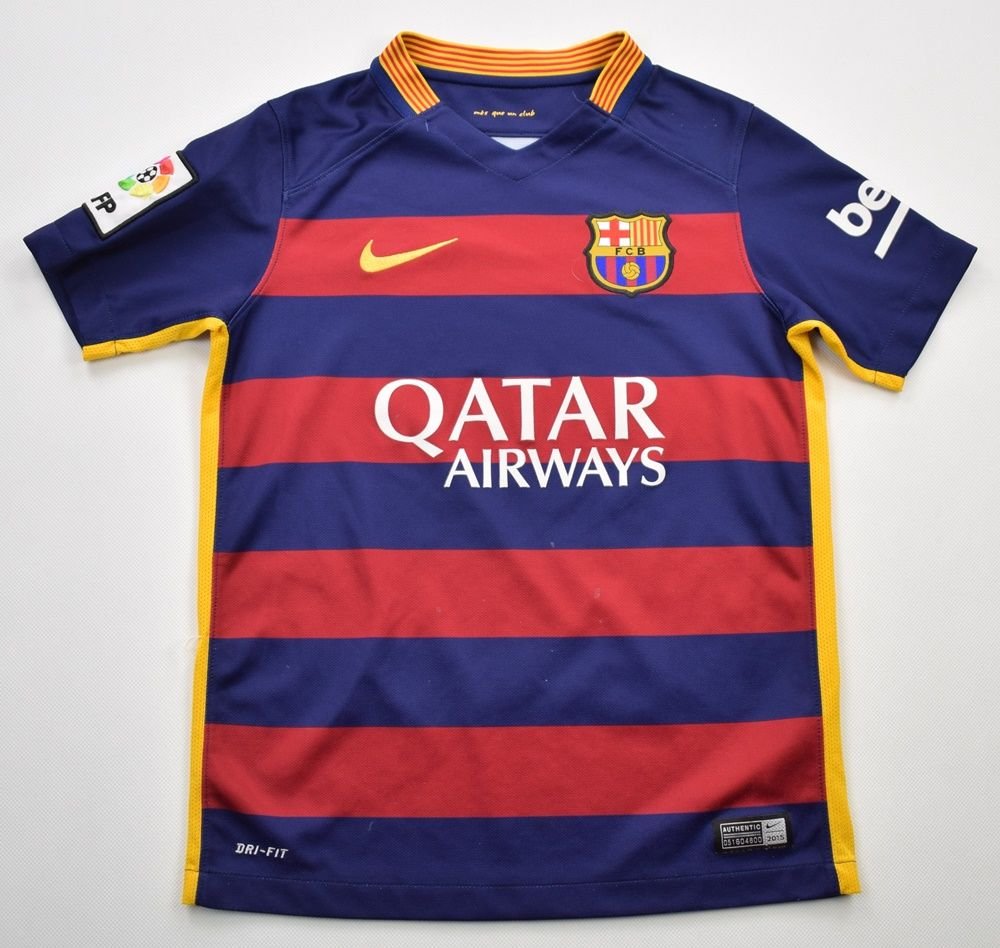 slijtage Nuchter gaan beslissen 2015-16 FC BARCELONA SHIRT S. BOYS Football / Soccer \ European Clubs \  Spanish Clubs \ FC Barcelona | Classic-Shirts.com