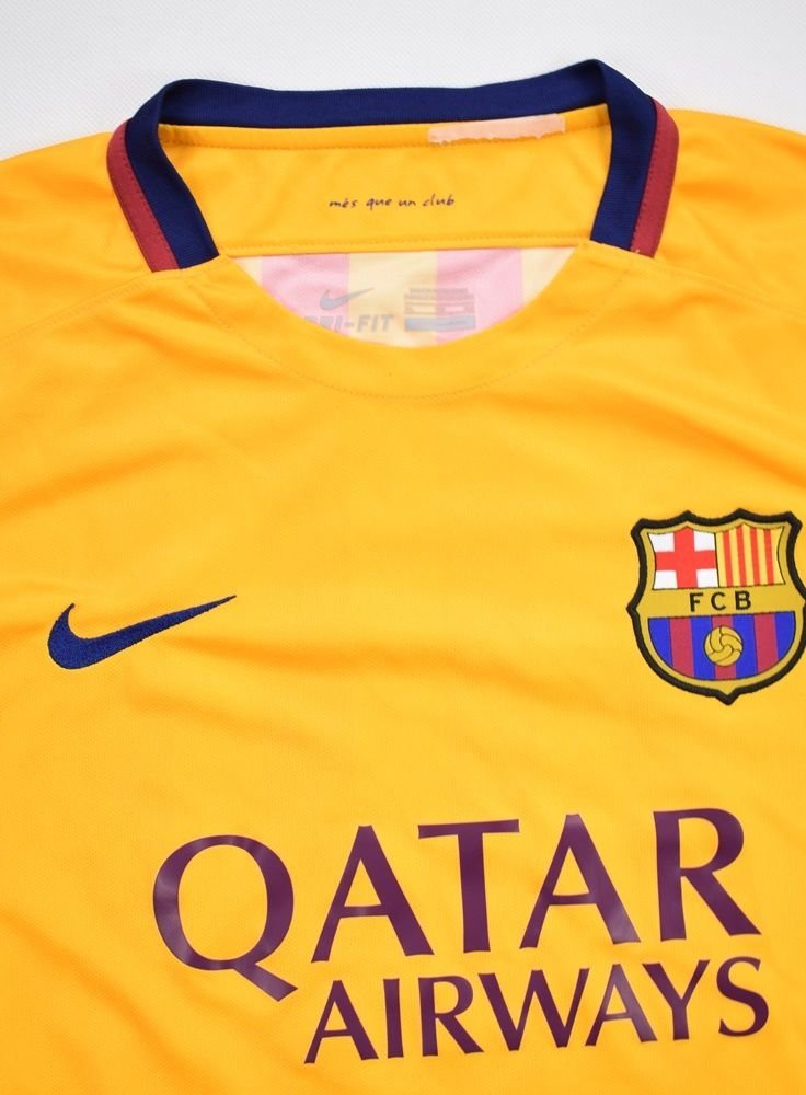 2015-16 FC BARCELONA SHIRT XL Football / Soccer \ European Clubs ...