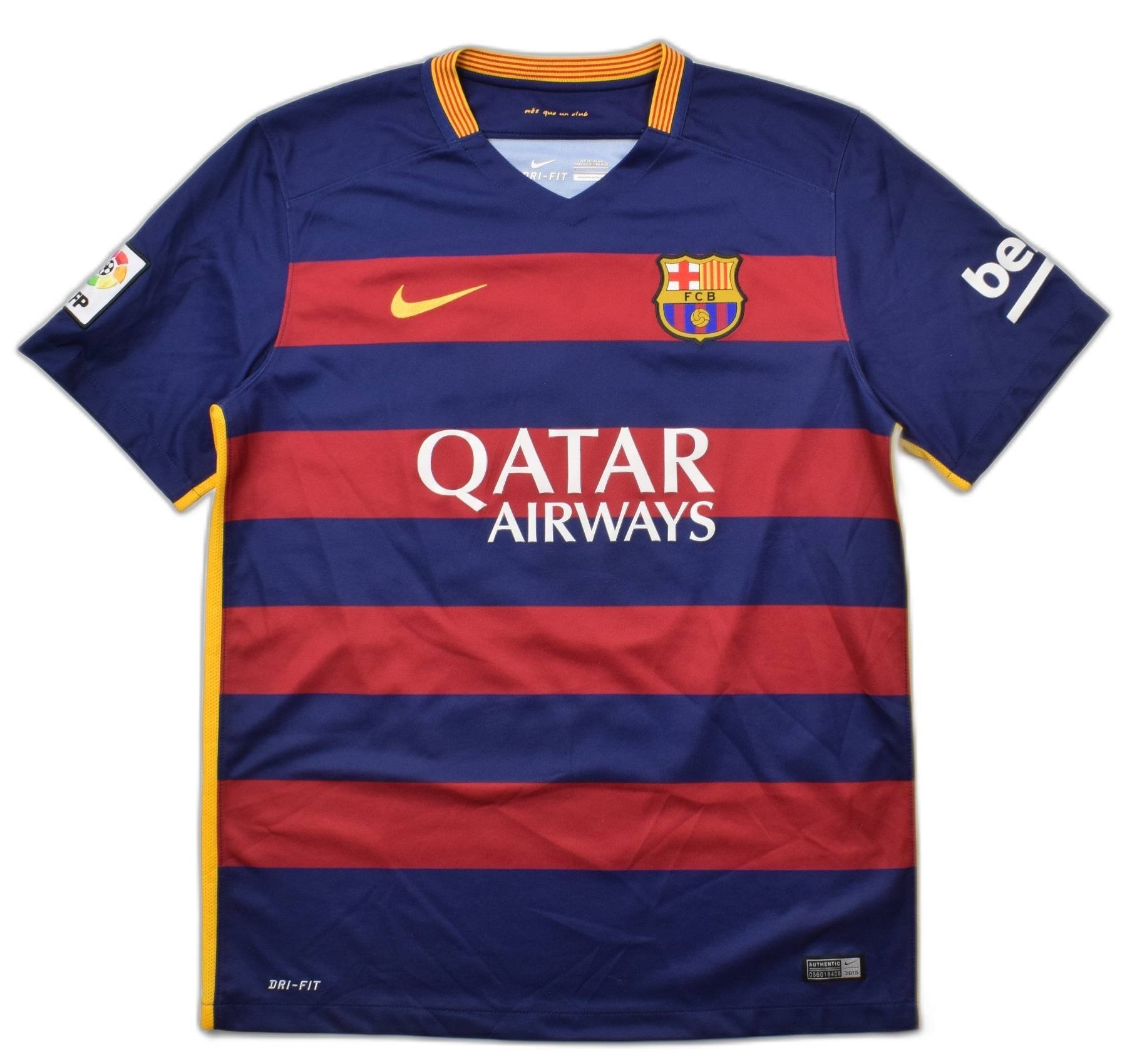 2015-16 FC BARCELONA SHIRT XL. BOYS Football / Soccer \ European Clubs ...