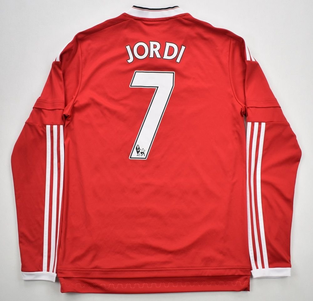 2015-16 MANCHESTER UNITED *JORDI* LONGSLEEVE SHIRT S Football / Soccer ...