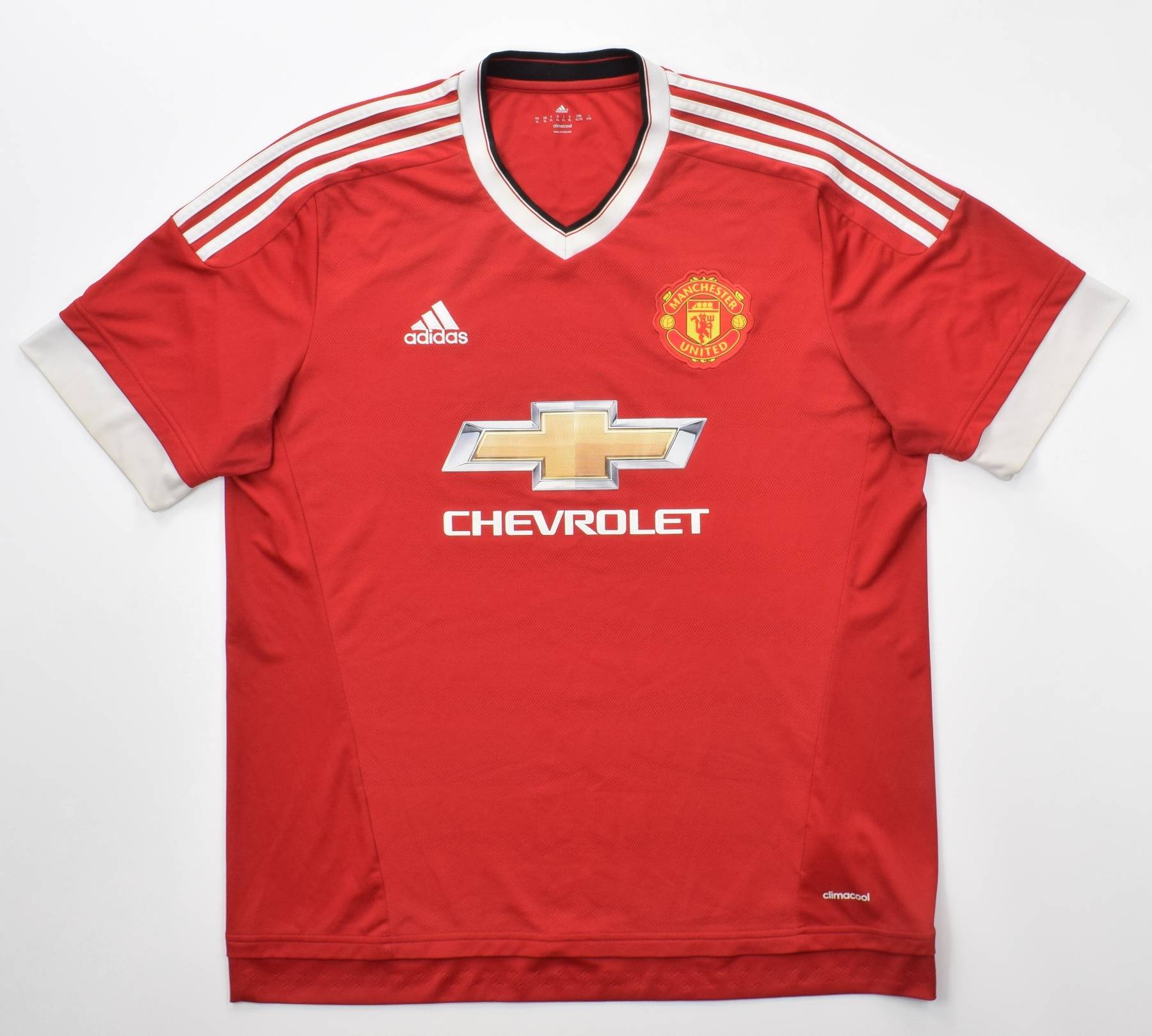 2015-16 MANCHESTER UNITED SHIRT XL Football / Soccer \ Premier League ...