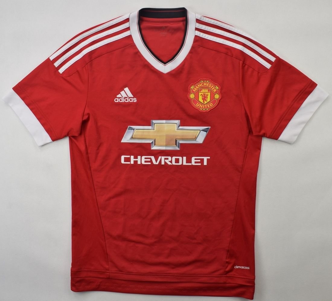 2015-16 MANCHESTER UNITED SHIRT size S Football / Soccer \ Premier ...