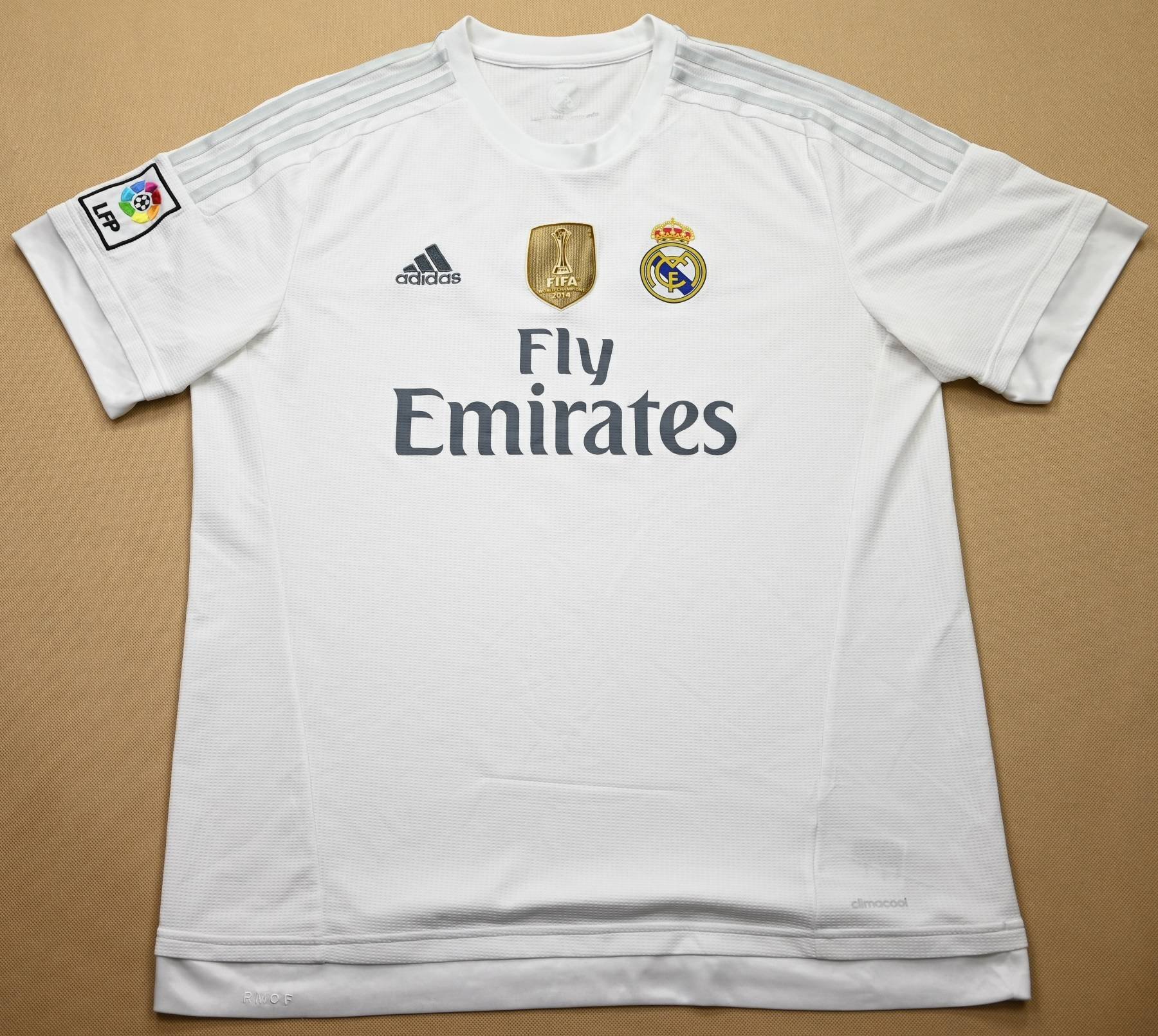 2015-16 REAL MADRID *RONALDO* SHIRT XL Football / Soccer \ European ...