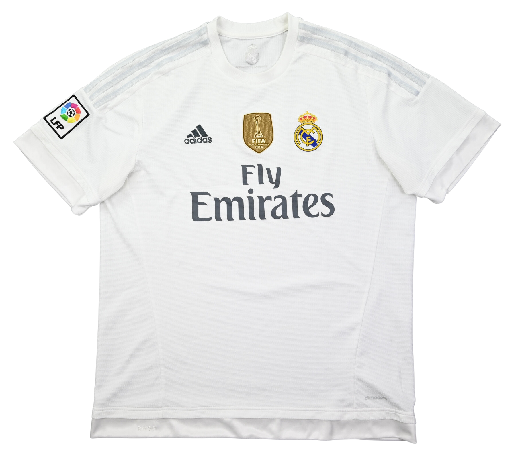 2015-16 REAL MADRID SHIRT L Football / Soccer \ European Clubs ...