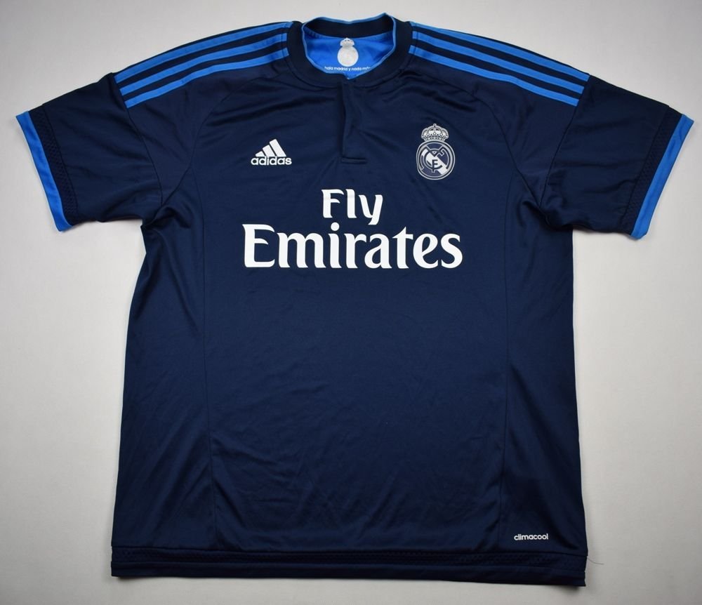 2015-16 REAL MADRID SHIRT L Football / Soccer \ European Clubs ...