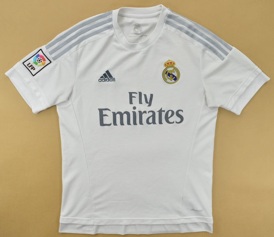2015-16 REAL MADRID SHIRT M Football / Soccer \ European Clubs ...