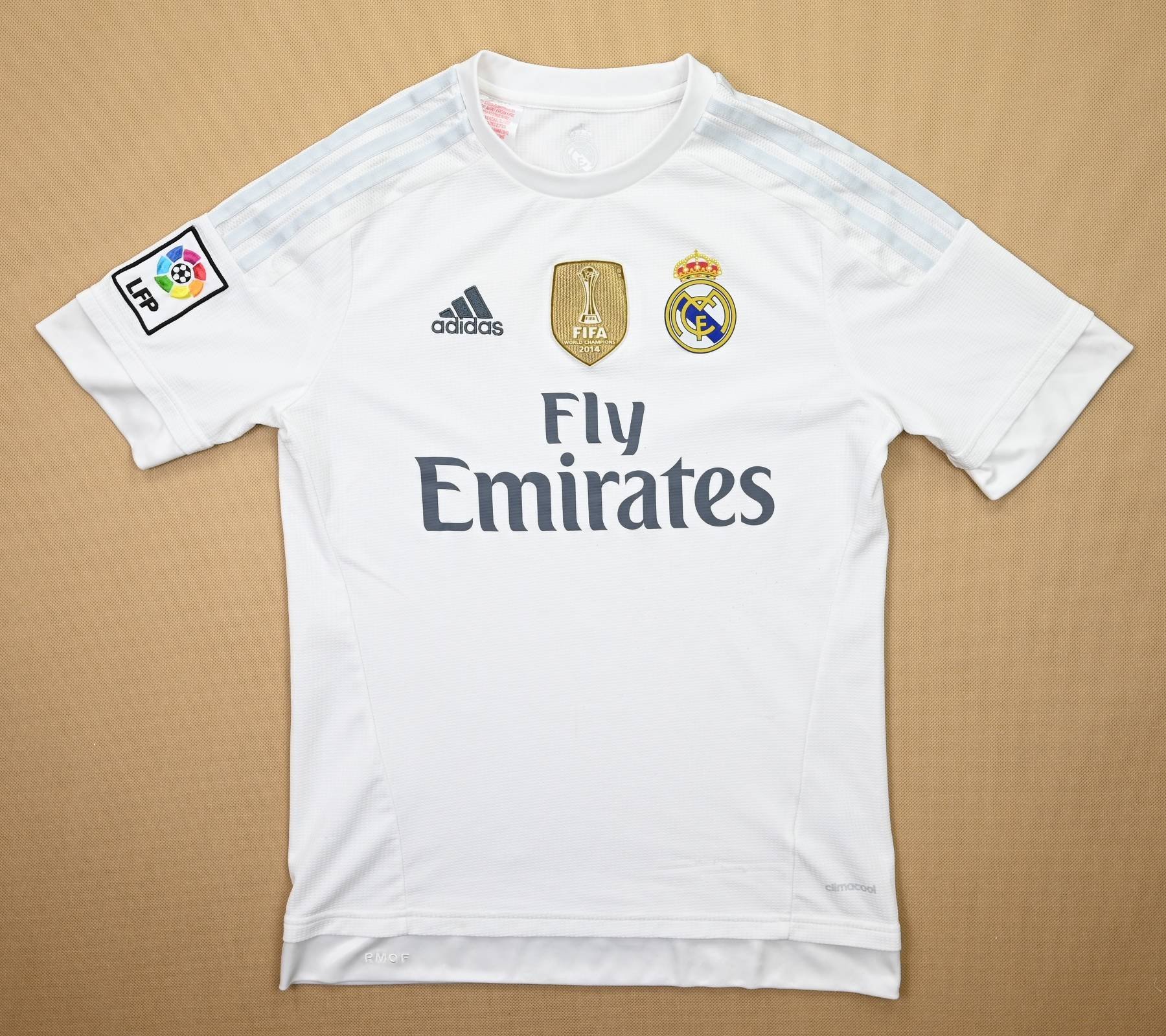 2015-16 REAL MADRID SHIRT XL. BOYS Football / Soccer \ European Clubs ...