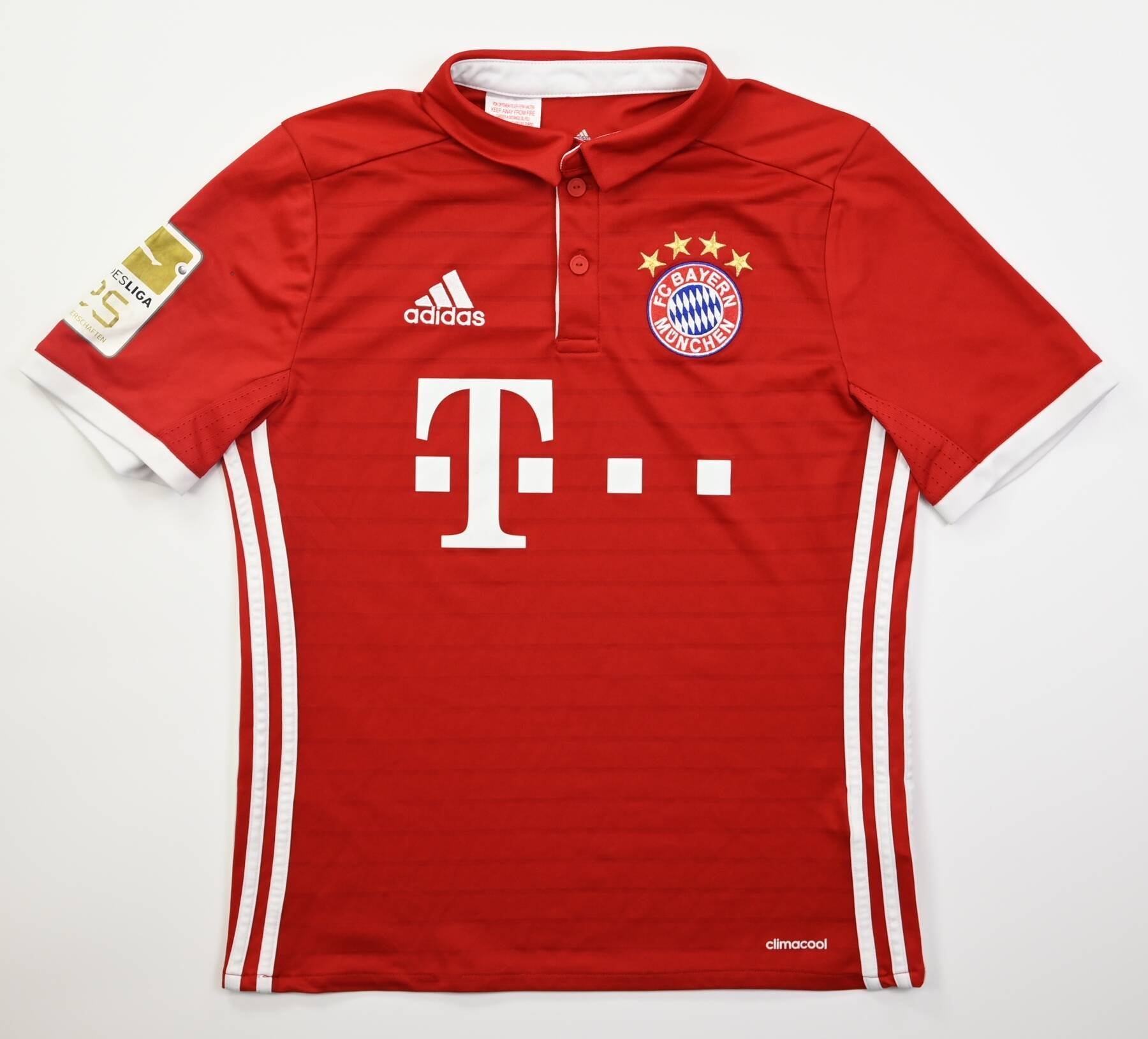 2016-17 BAYERN MUNCHEN SHIRT L. BOYS Football / Soccer \ German Clubs ...