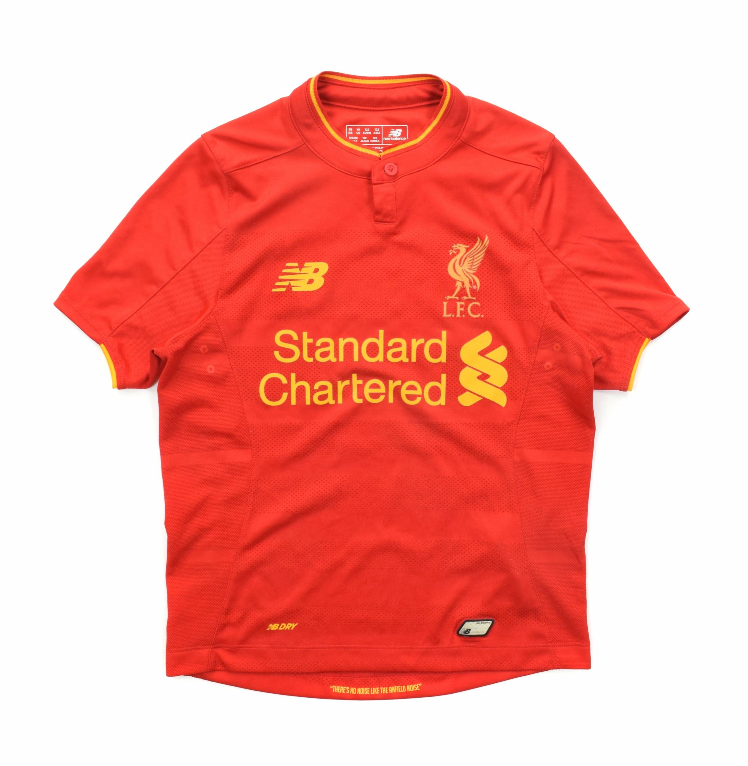 New Balance Kids' Liverpool Fc Short Sleeve Jersey