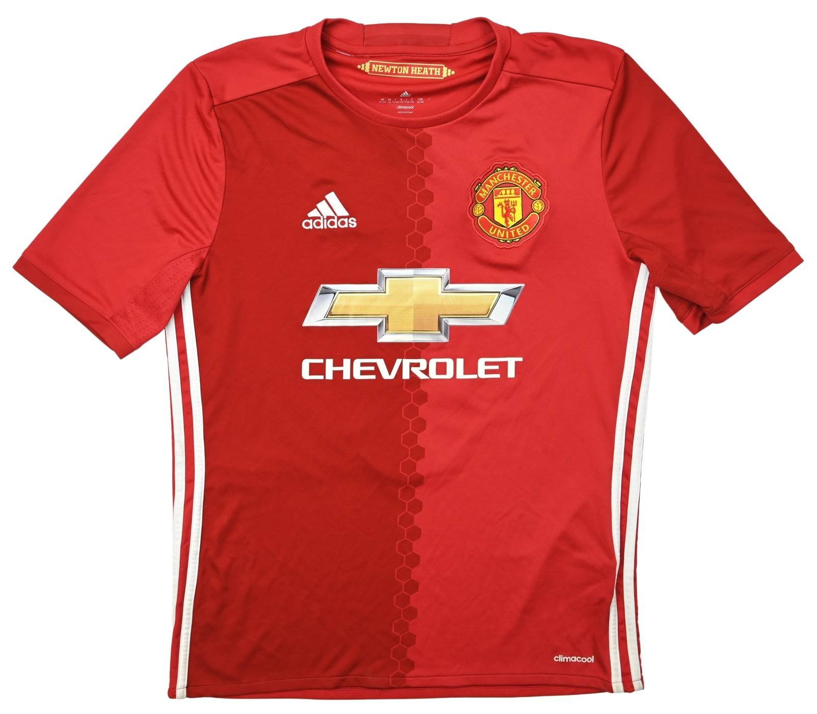 2016-17 MANCHESTER UNITED *POGBA* SHIRT XL. BOYS Football / Soccer ...