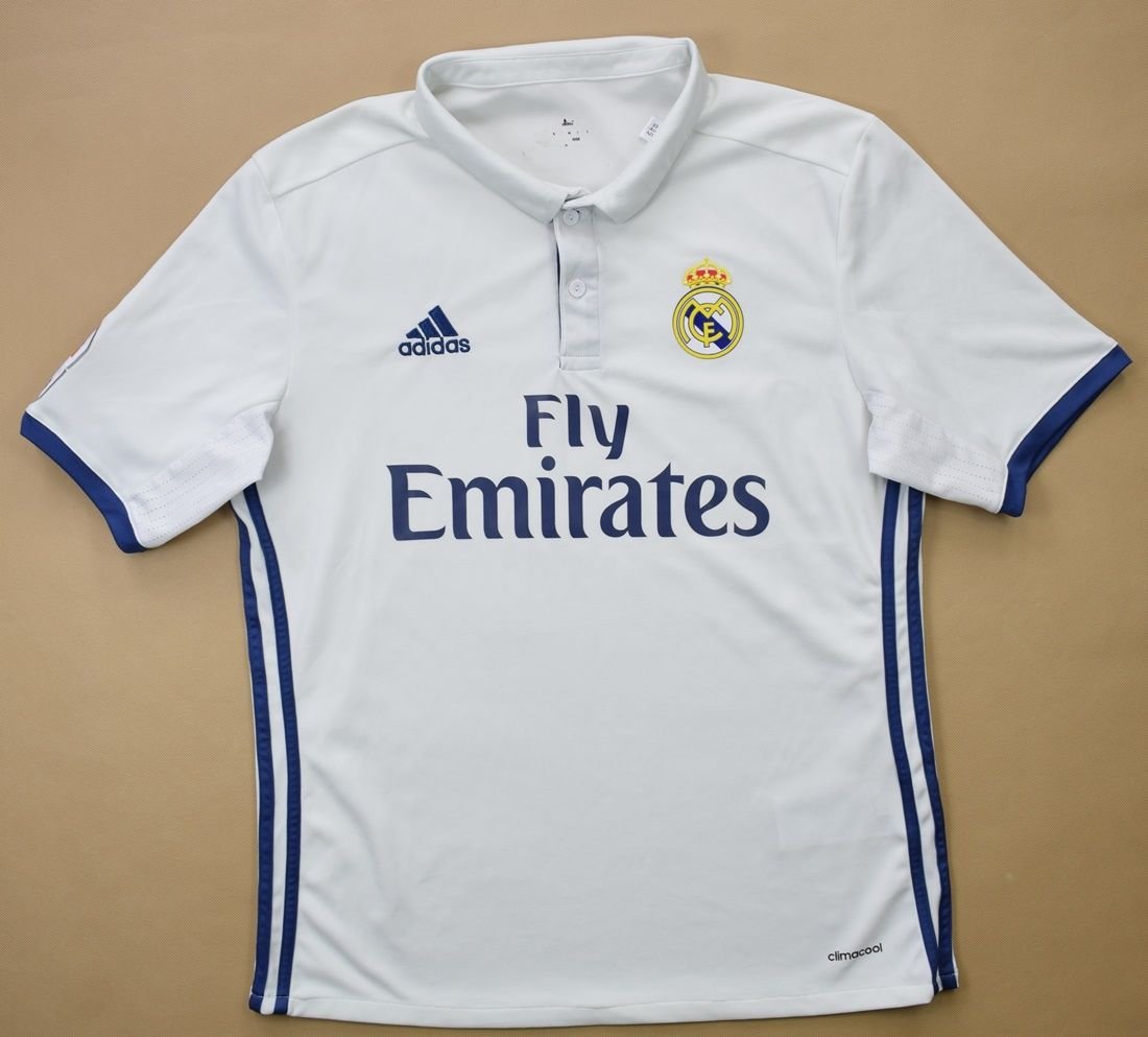kiespijn klein opraken 2016-17 REAL MADRID SHIRT M Football / Soccer \ European Clubs \ Spanish  Clubs \ Real Madrid | Classic-Shirts.com