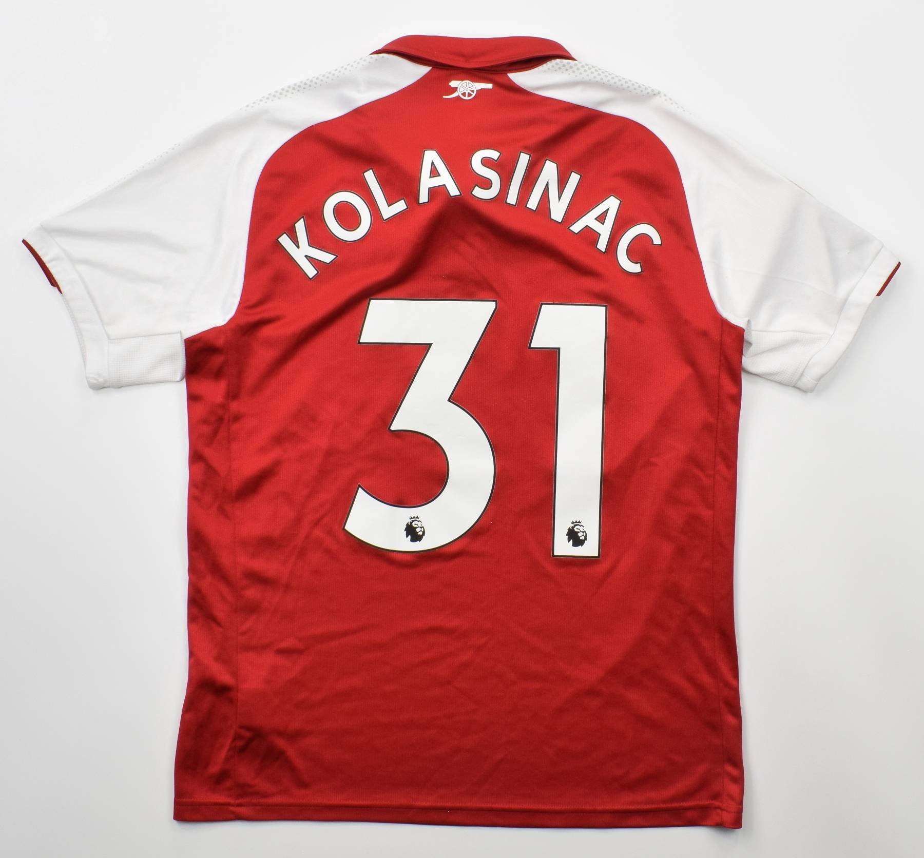 Kolasinac best sale jersey number