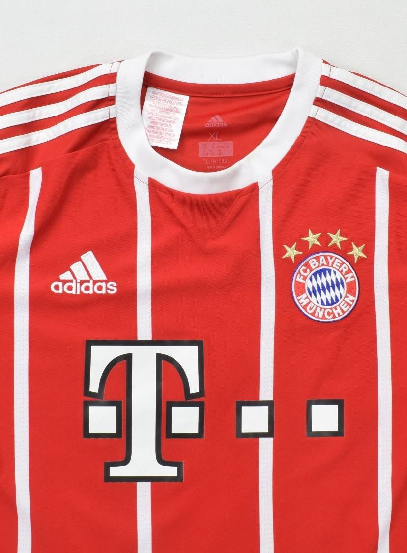 adidas Lewandowski Bayern Munich Home Jersey 2017-18