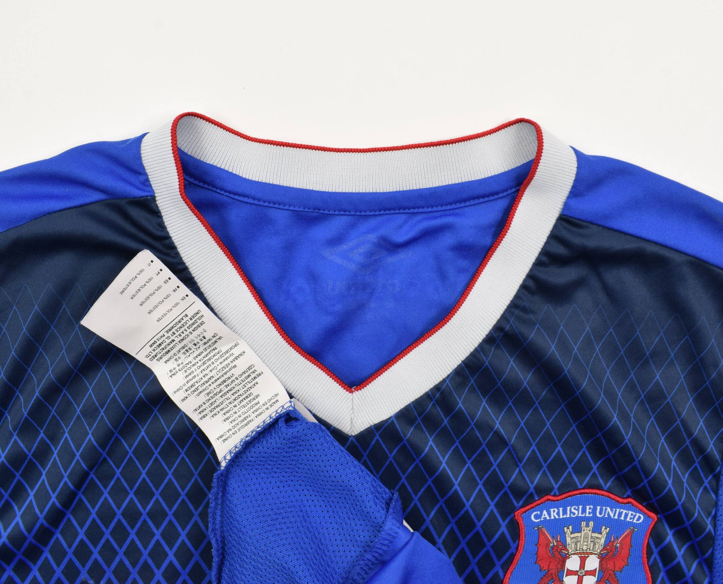 2017-18 CARLISLE UNITED SHIRT M Football / Soccer \ Other UK Clubs ...