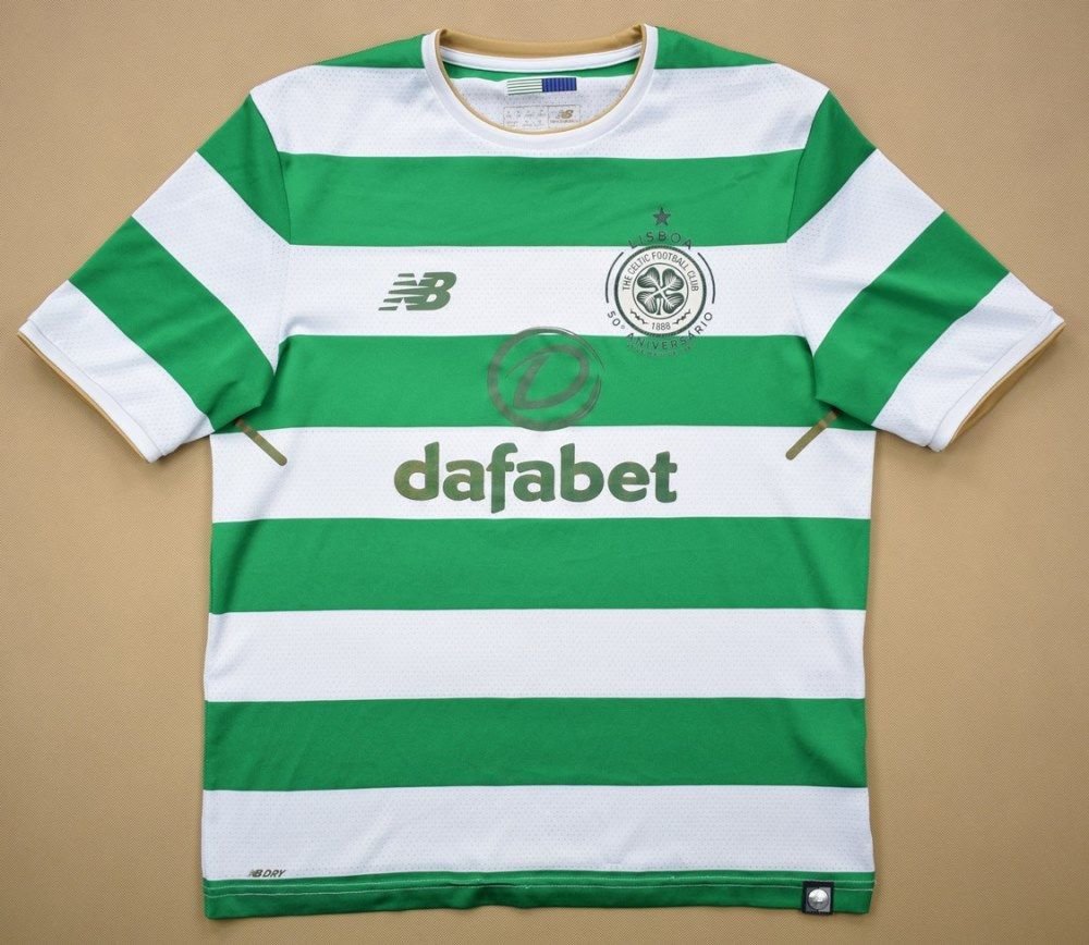Celtic GLASGOW 2017 - 2018 home Football Soccer Shirt Jersey