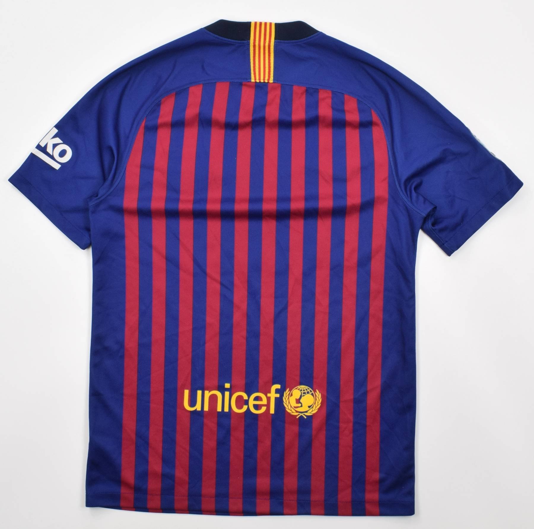 2017-18 FC BARCELONA *A.INIESTA* SHIRT L. BOYS Football / Soccer ...