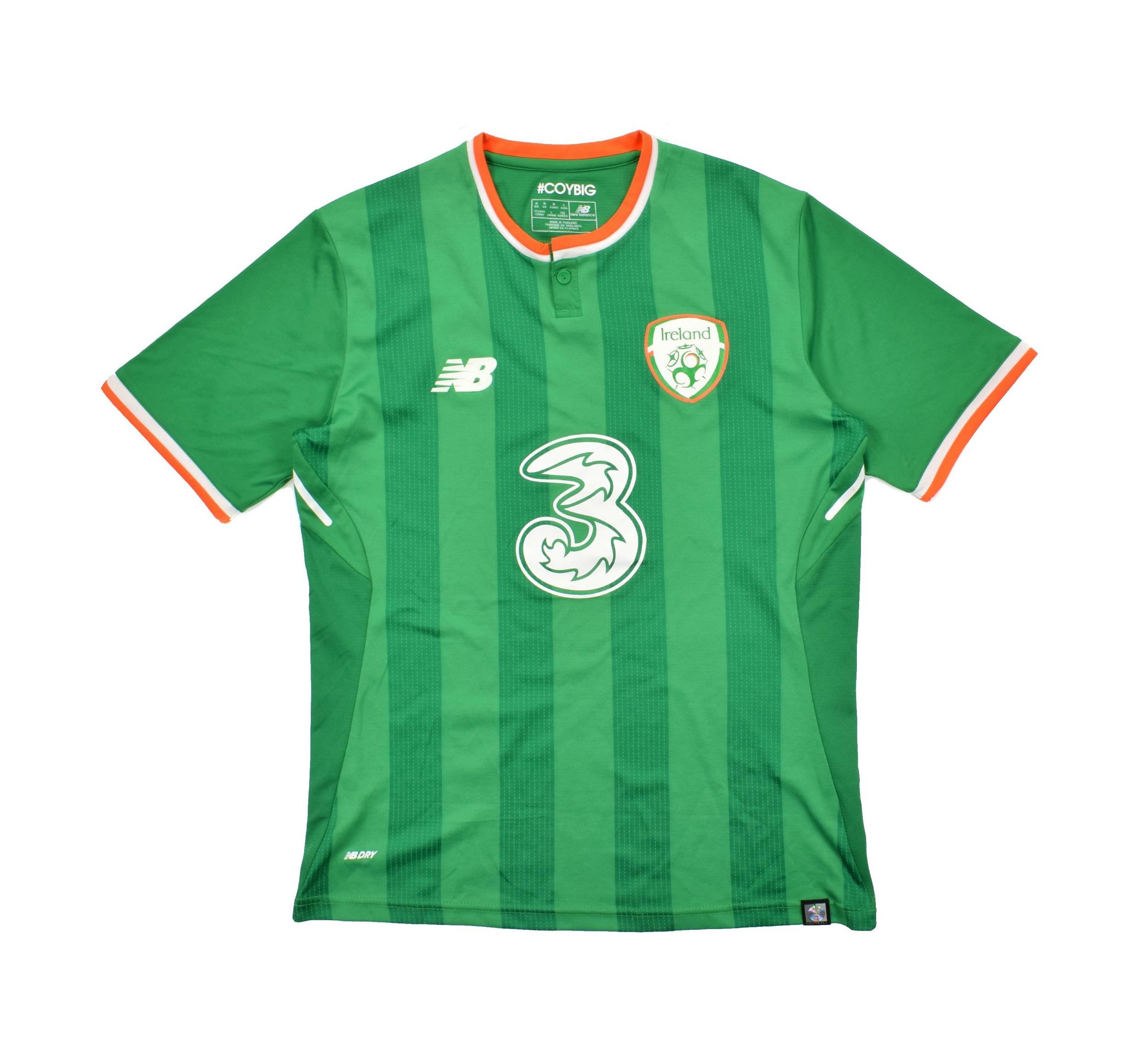 2017-18 IRELAND SHIRT L Football / Soccer \ International Teams ...