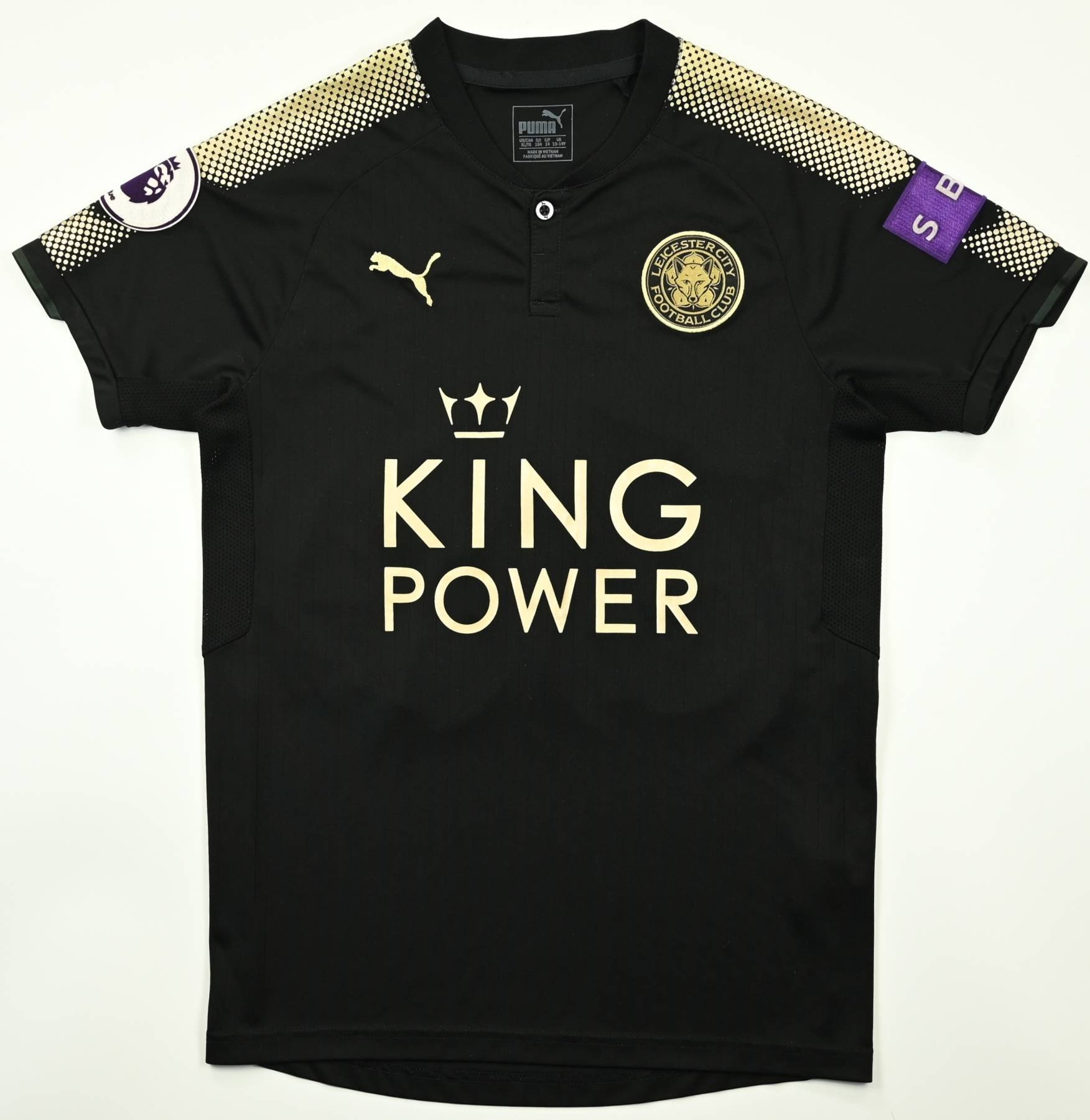 leicester city jersey black