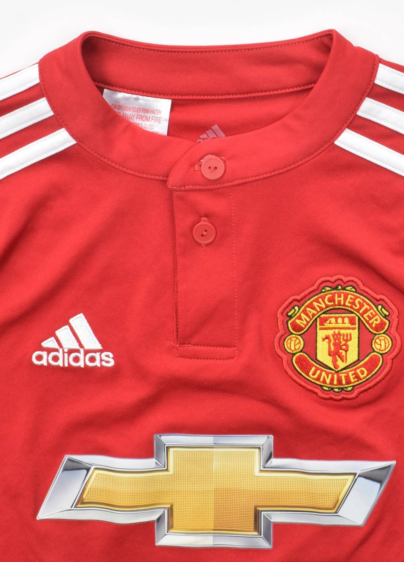 Adidas 2017-18 Manchester United *Pogba* Shirt S. Boys Kids