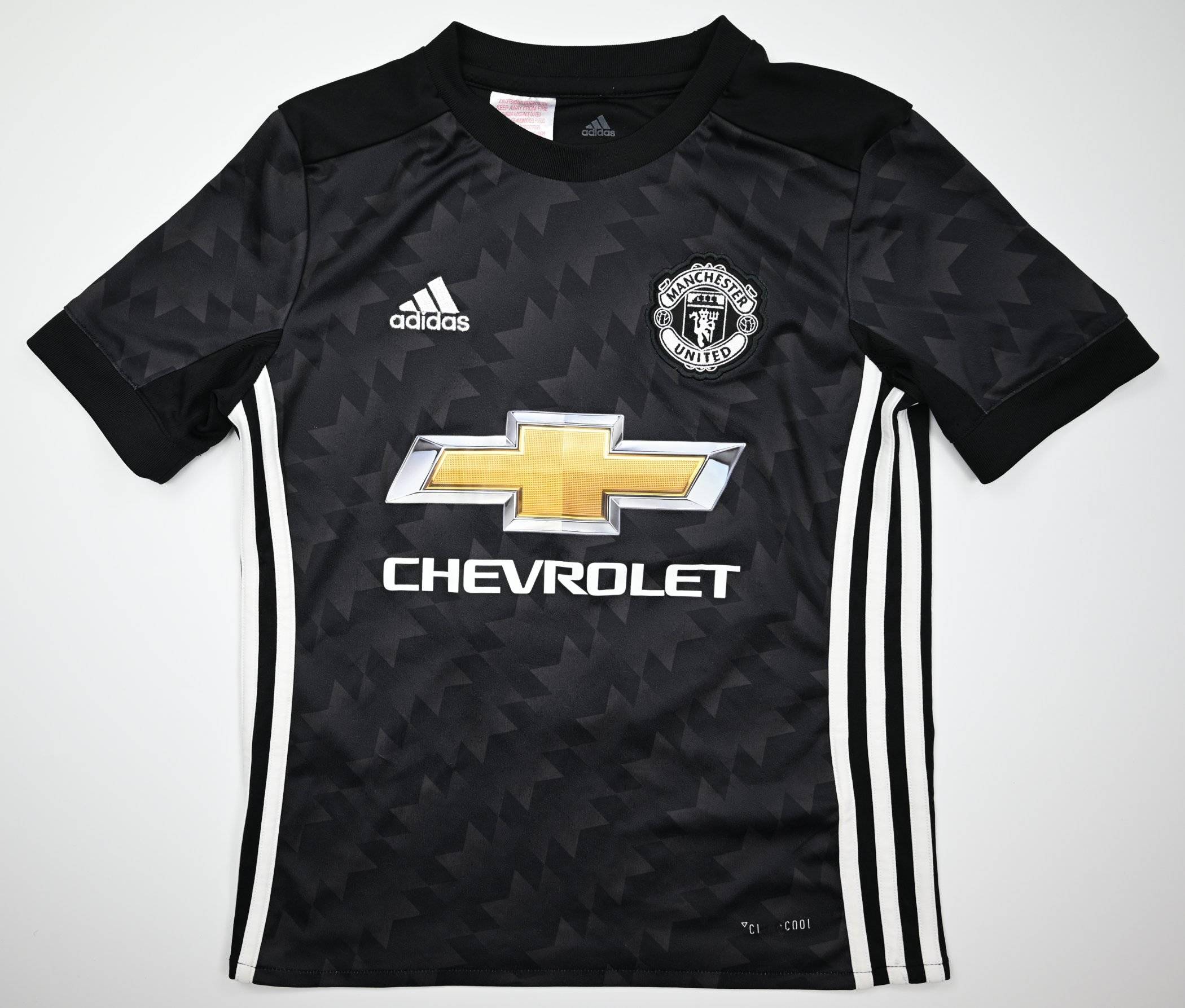 Adidas 2017-18 Manchester United *Pogba* Shirt S. Boys Kids