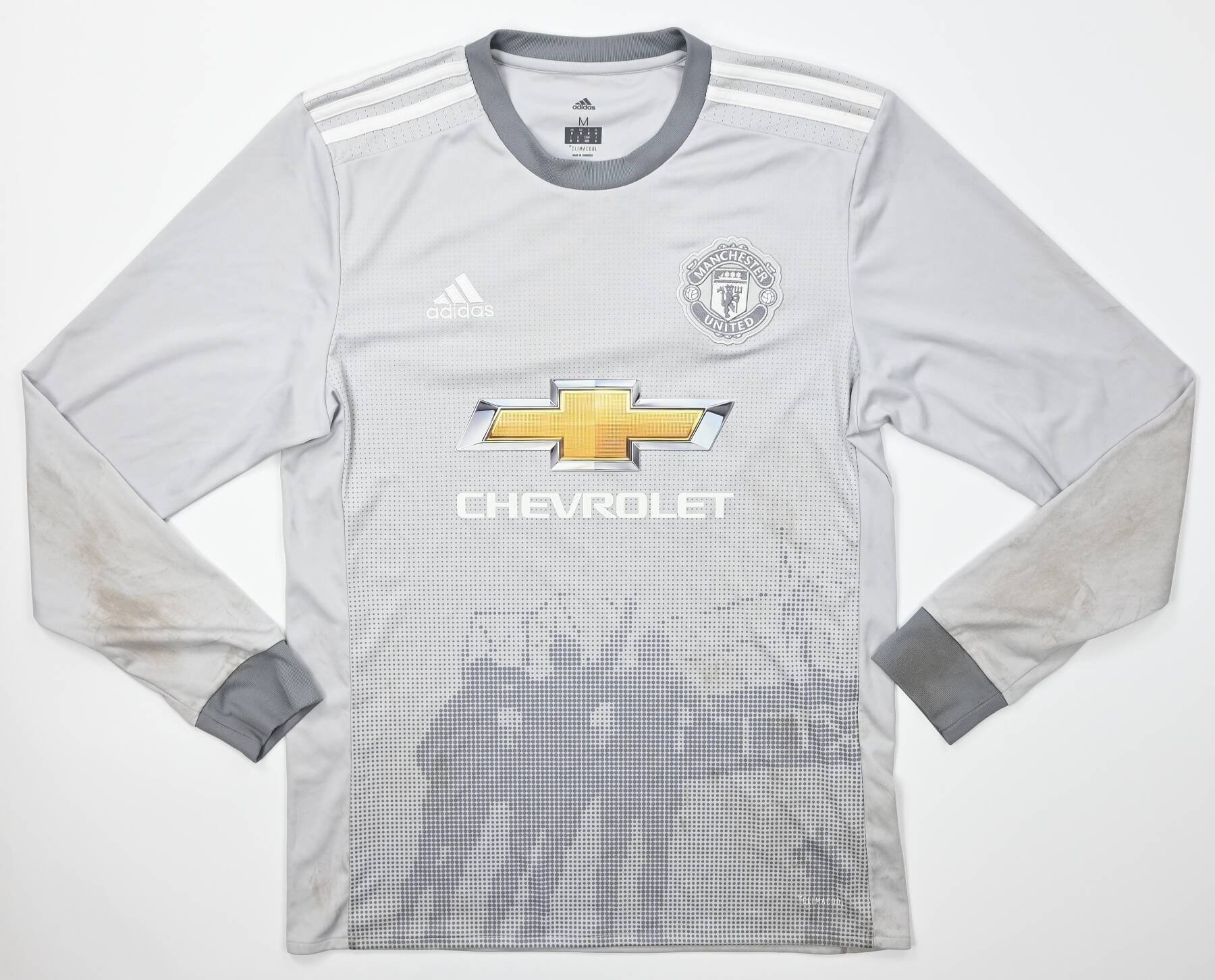 2017-18 MANCHESTER UNITED SHIRT LONGSLEEVE M Football / Soccer ...