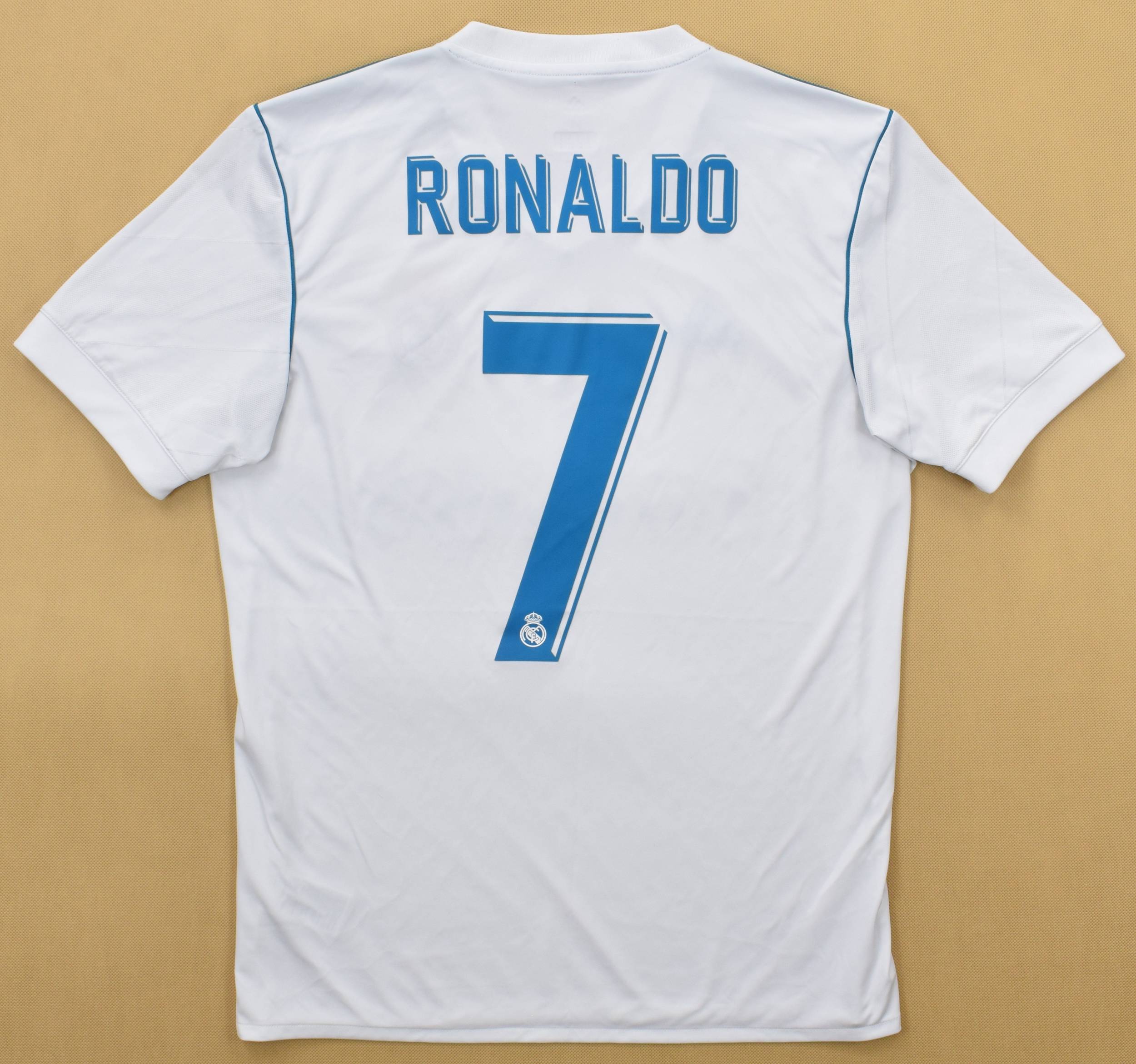 2017-18 REAL MADRID *RONALDO* SHIRT M Football / Soccer \ European ...