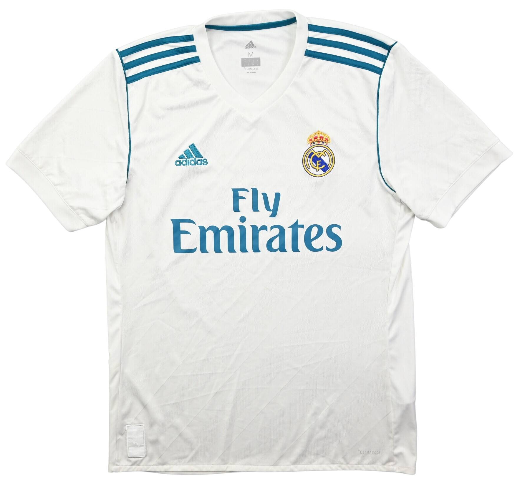 2017-18 REAL MADRID SHIRT M | Classic-Shirts.com