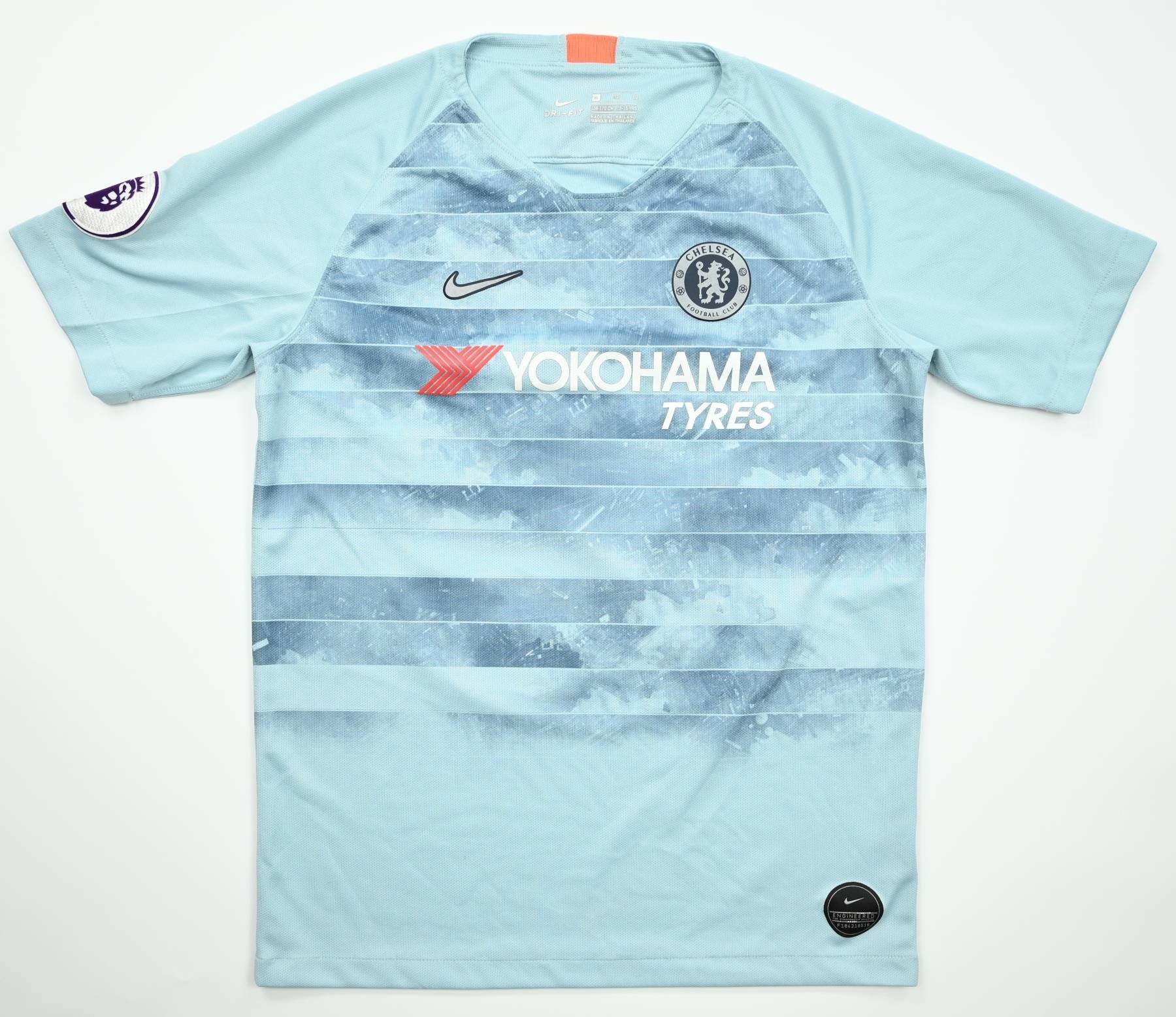 2018-19 CHELSEA LONDON *HAZARD* SHIRT XL. BOYS Football / Soccer ...