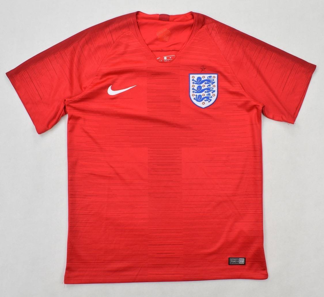 red nike england shirt