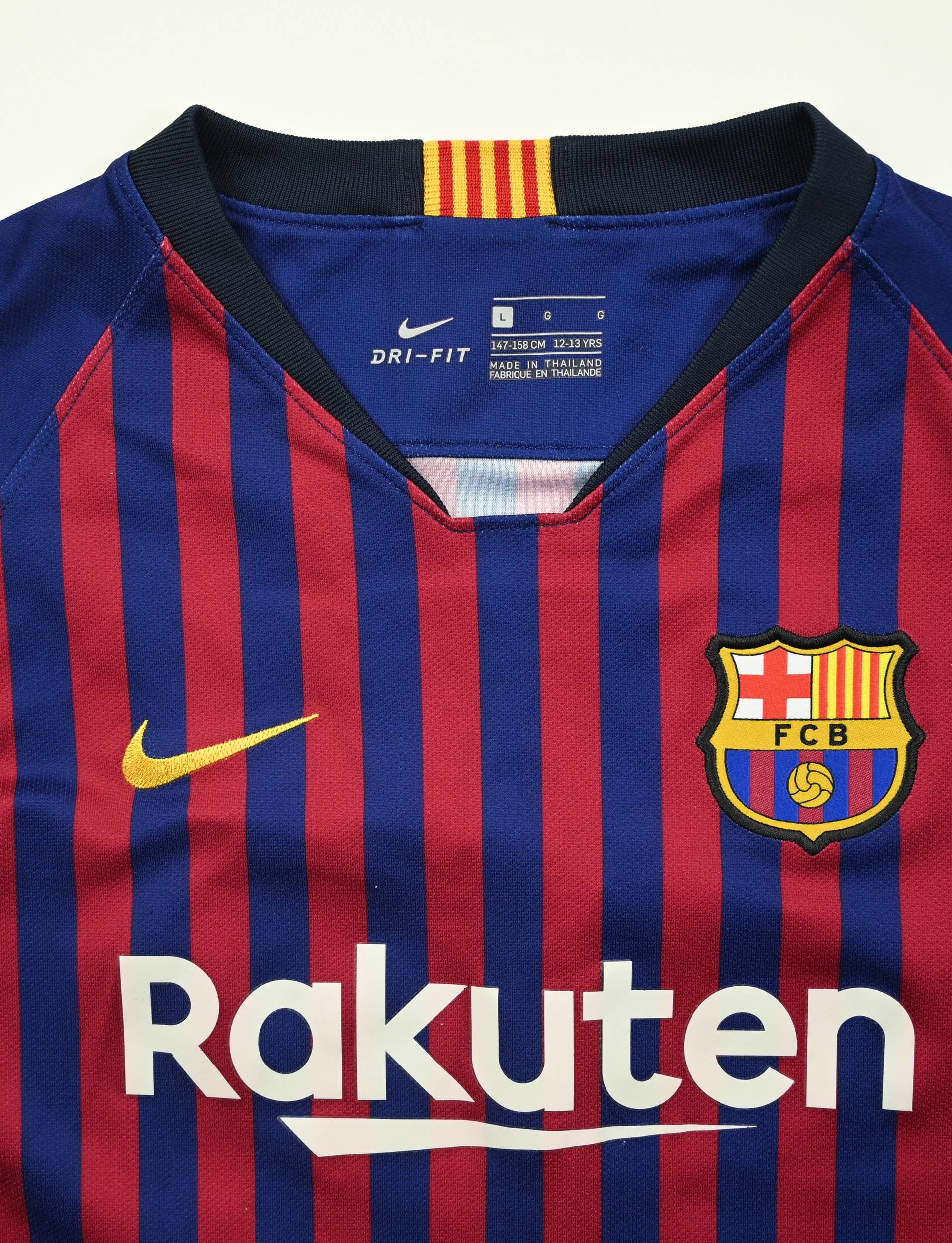 Original FC Barcelona Away Jersey 2018-2019 #10 of Lionel Messi