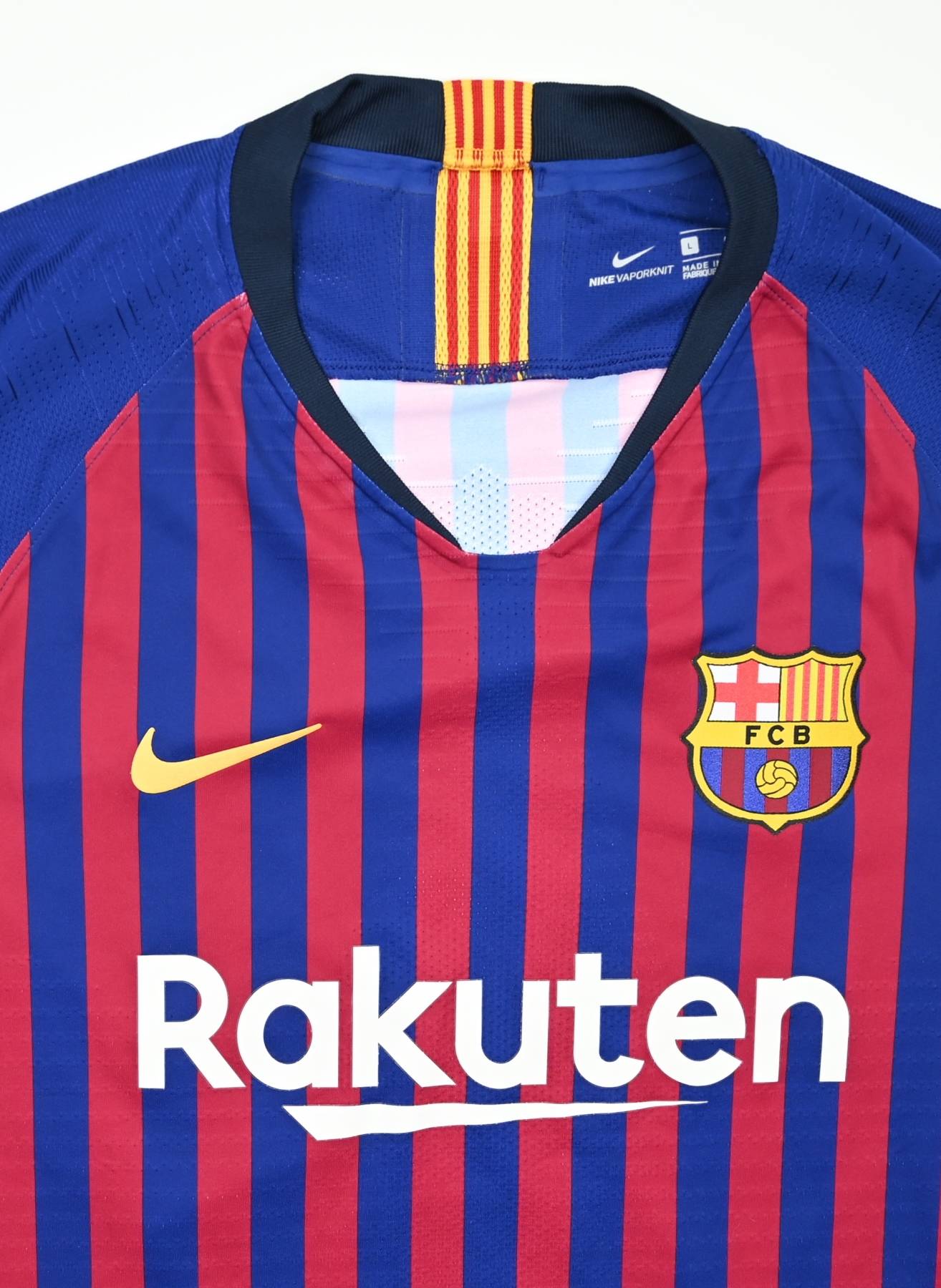 NIKE LIONEL MESSI FC BARCELONA LONG SLEEVE HOME JERSEY 2018/19