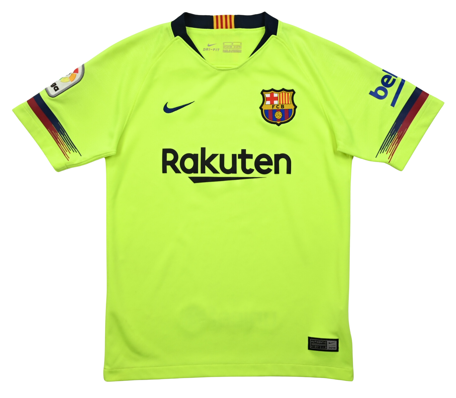 2018-19 FC BARCELONA SHIRT M. BOYS Football / Soccer \ European Clubs ...