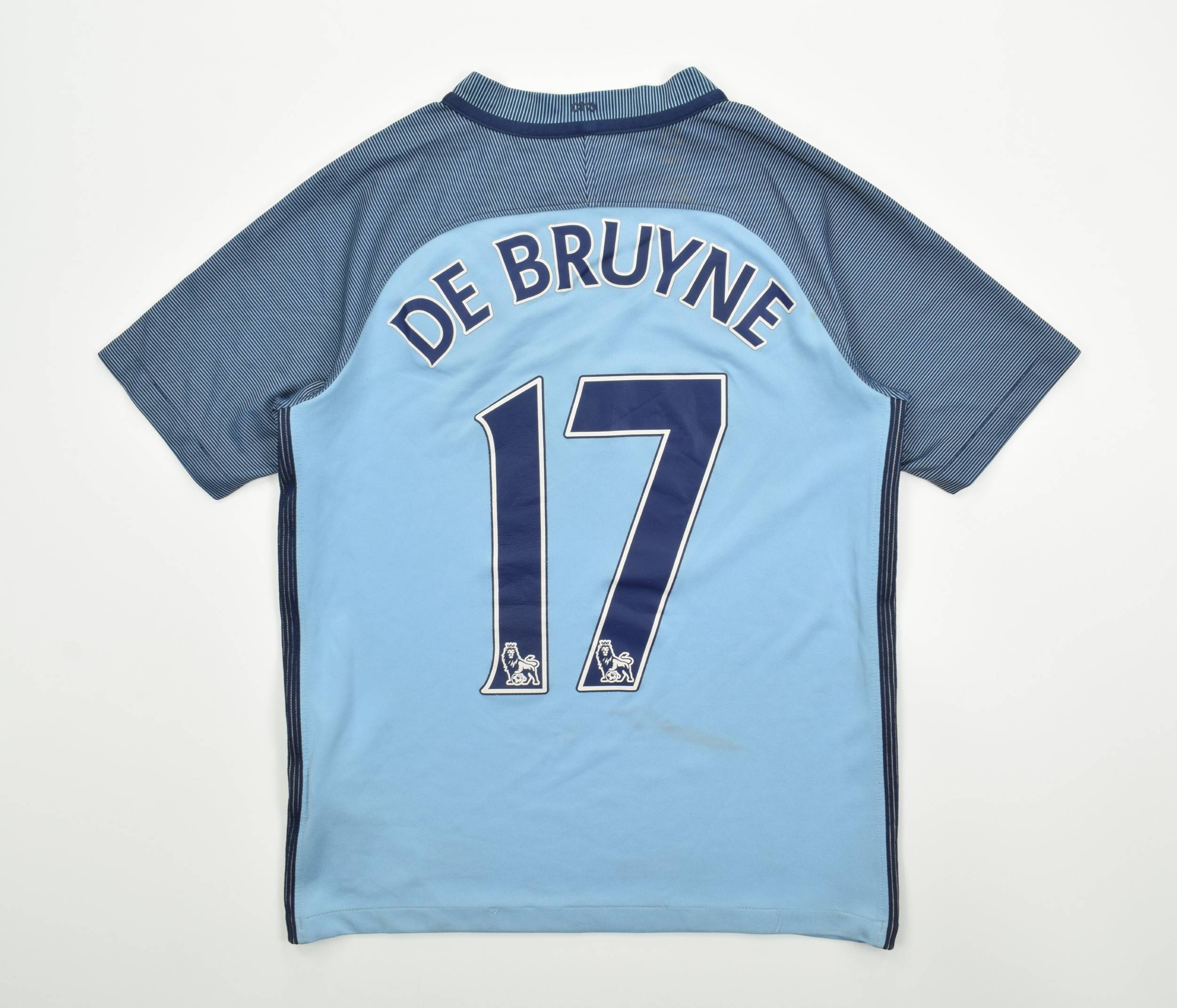 Kevin De Bruyne Signed Manchester City Soccer Jersey