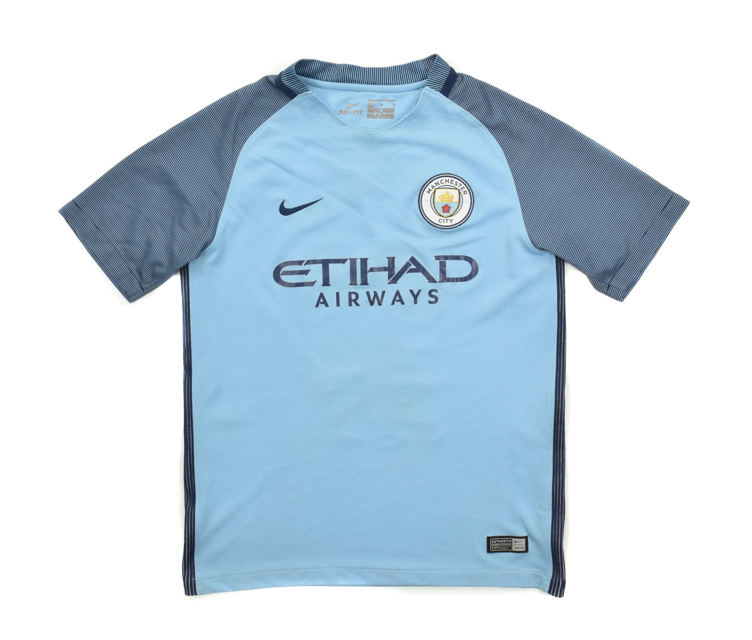 2018-19 MANCHESTER CITY *DE BRUYNE* SHIRT XL. BOYS Football / Soccer ...