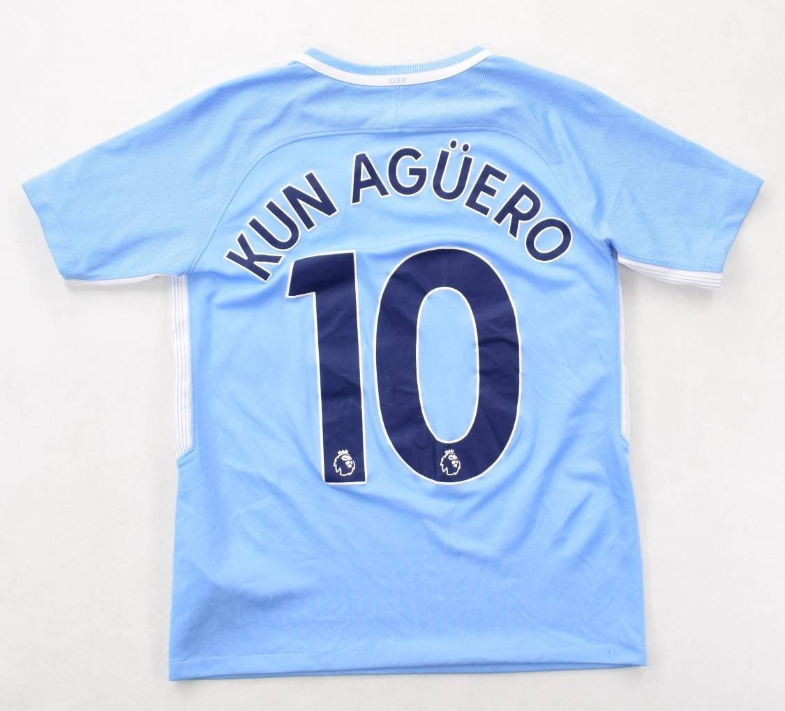 Sergio Kun Aguero Signed Manchester City Jersey – Signature Authentic