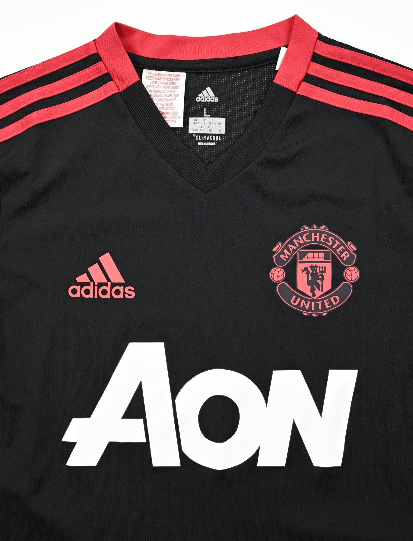 2018-19 MANCHESTER UNITED SHIRT L. BOYS Football / Soccer \ Premier ...