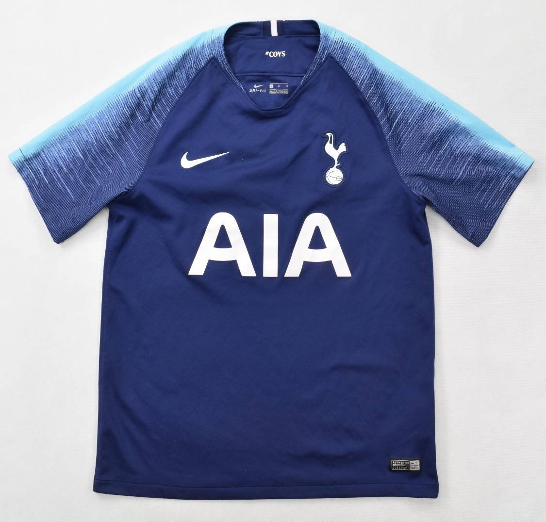 Tottenham Hotspur Away football shirt 2018 - 2019. Sponsored by AIA