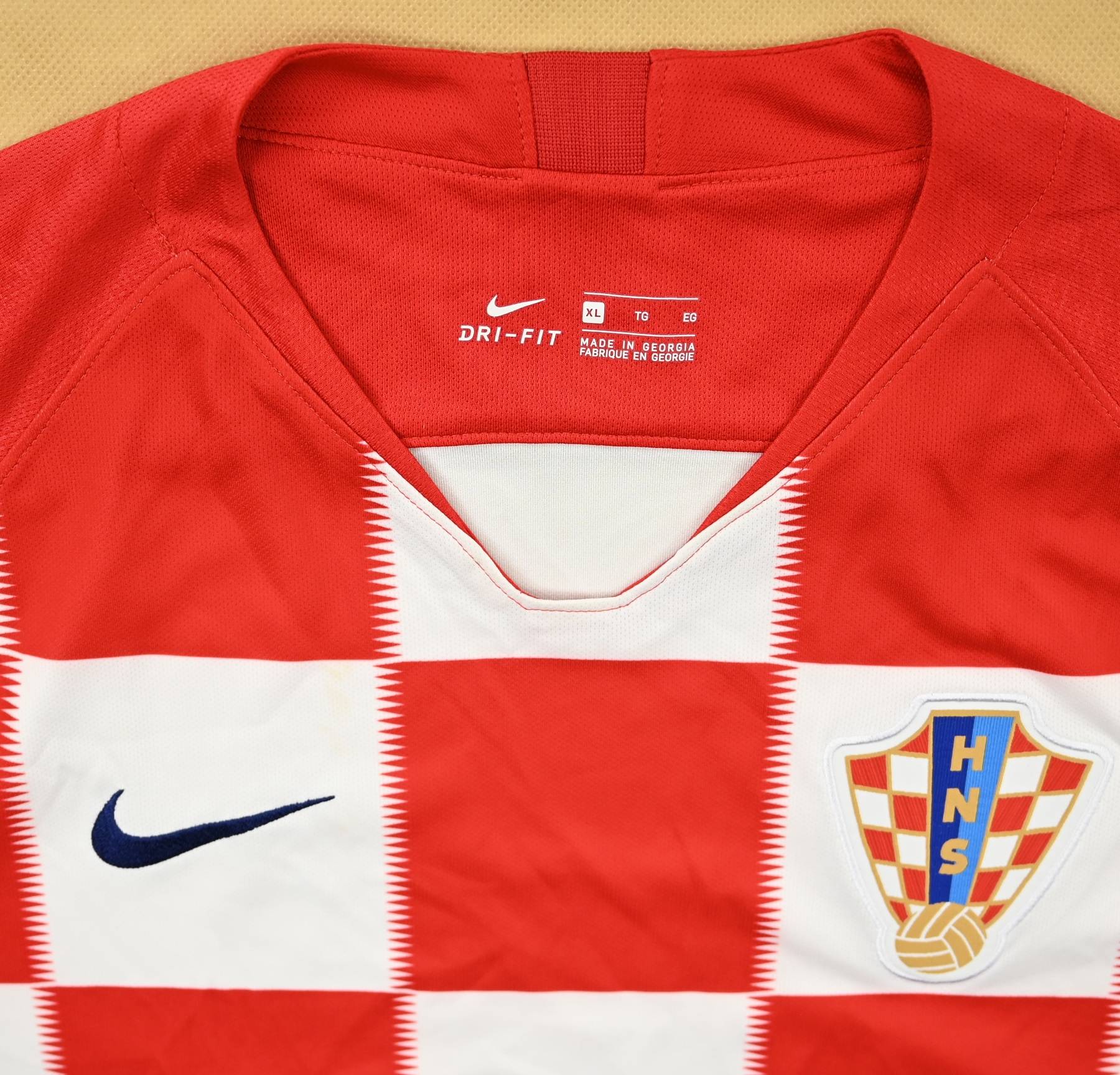 2018-20 CROATIA SHIRT XL Football / Soccer \ International Teams ...