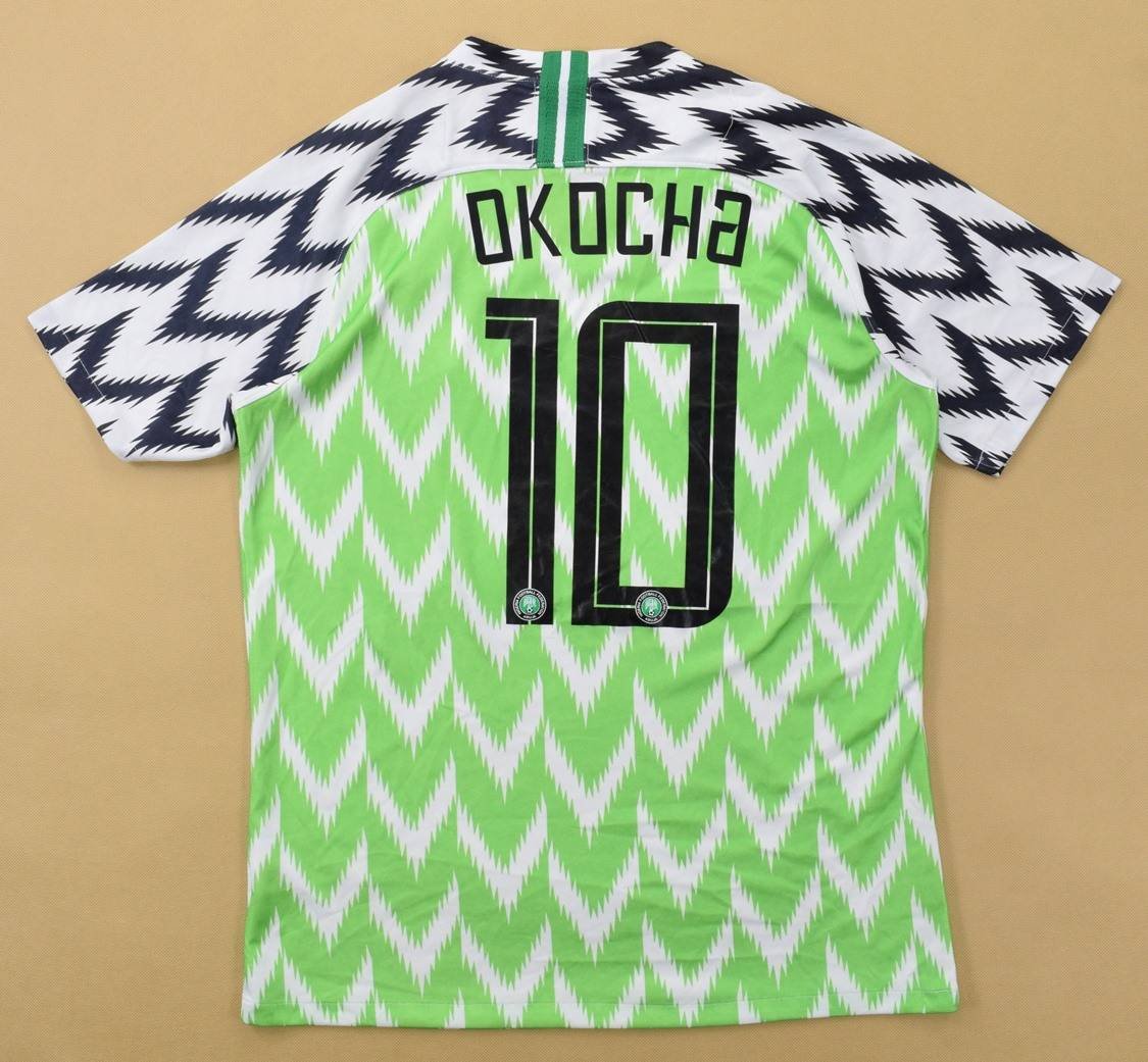 Austin Okocha's retro Nigeria kit