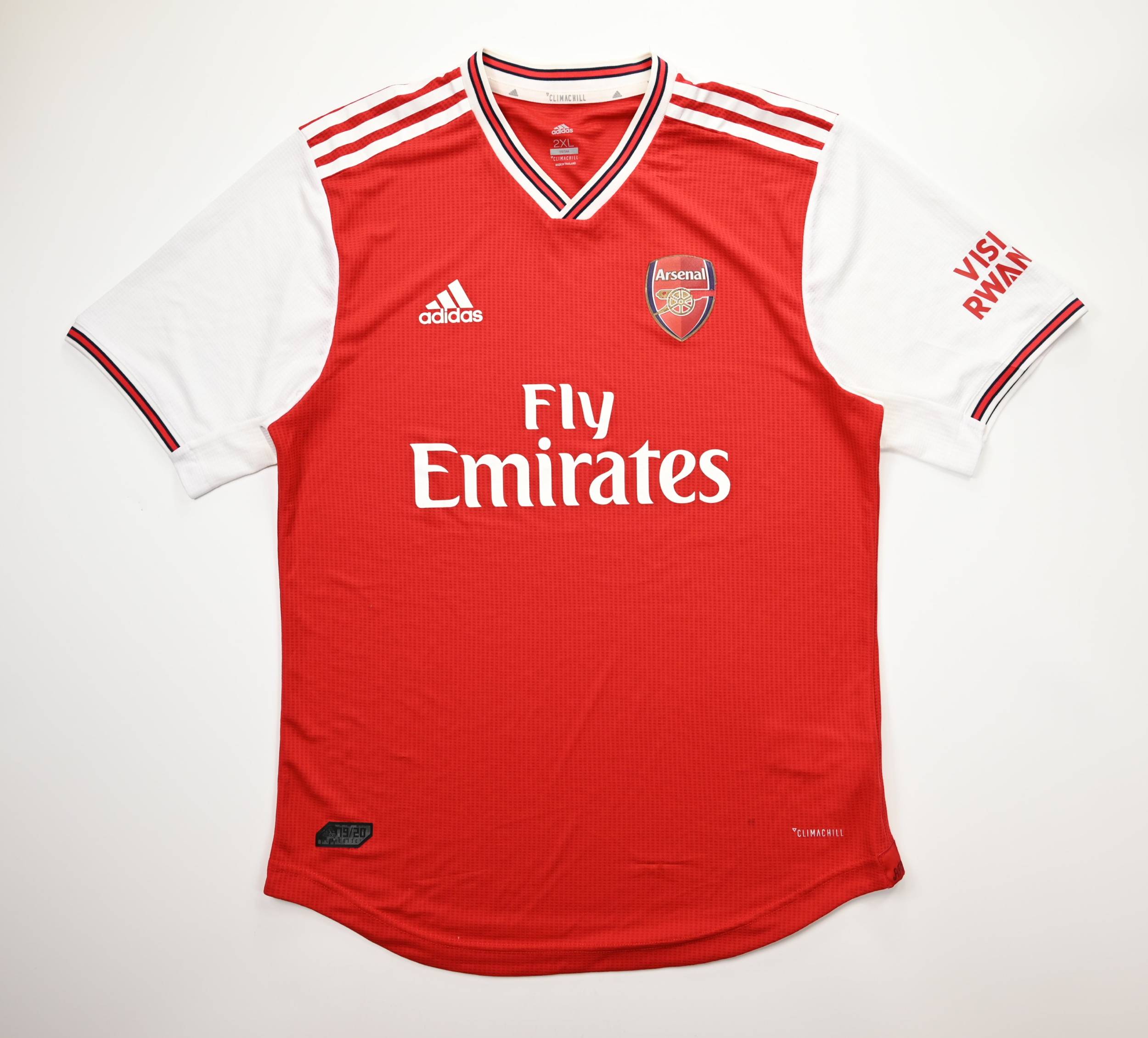 2019-20 ARSENAL LONDON PLAYER ISSUE SHIRT XXL Football / Soccer ...